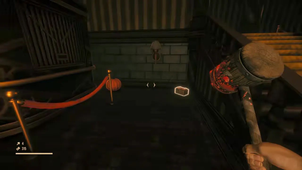 Twisted Tower Ticket or snack pickup sparkle on the floor